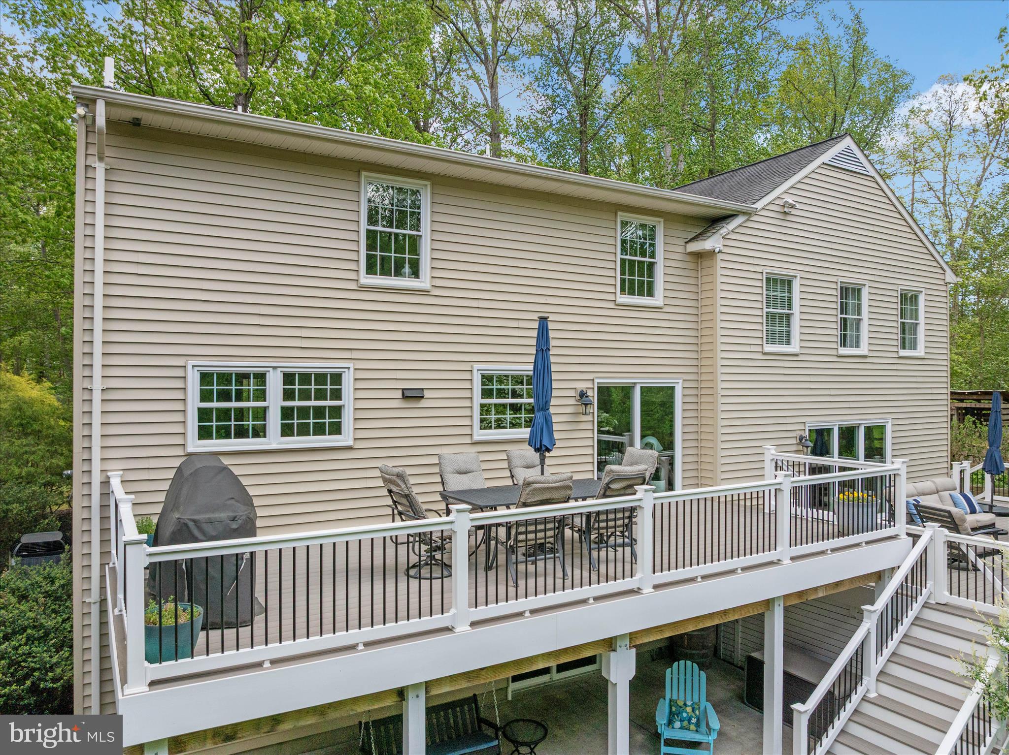 305 Charles Hall Road Millersville, MD 21108 - Photo 49 of 69 Generously sized deck