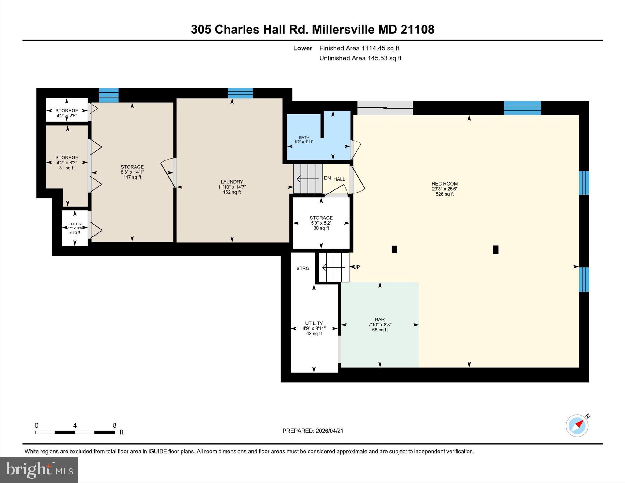 305 Charles Hall Road Millersville, MD 21108 - Photo 63 of 69 Lower Level