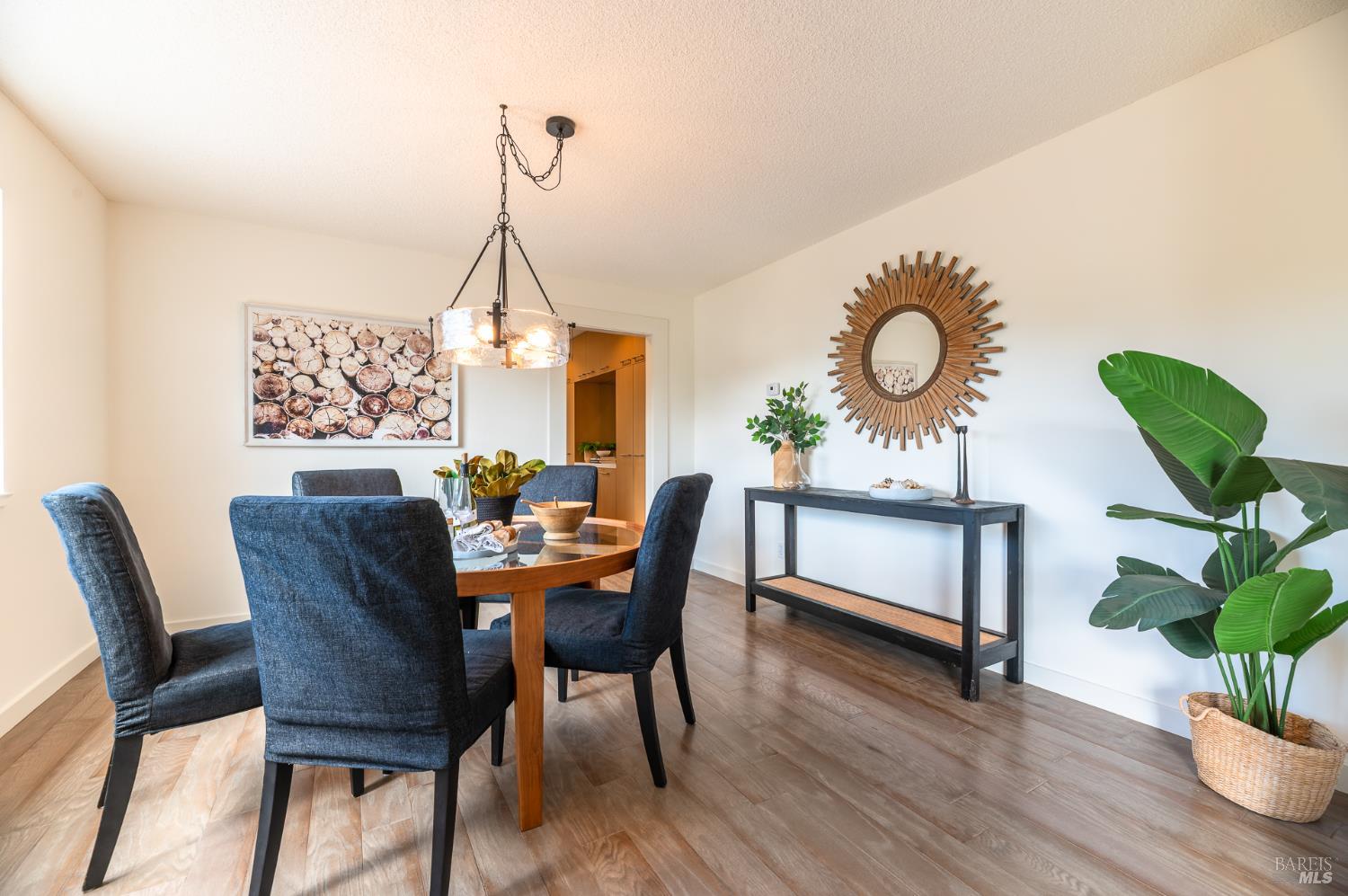 4 Galway Lane San Rafael, CA 94903 - Photo 12 of 45 a dining room with furniture and wooden floor