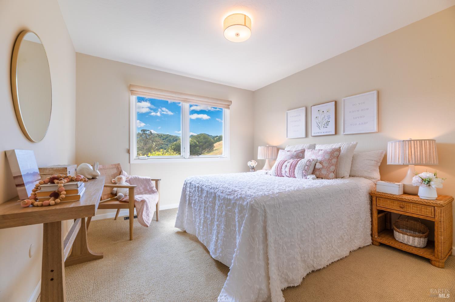 4 Galway Lane San Rafael, CA 94903 - Photo 25 of 45 a bedroom with a bed and a dresser