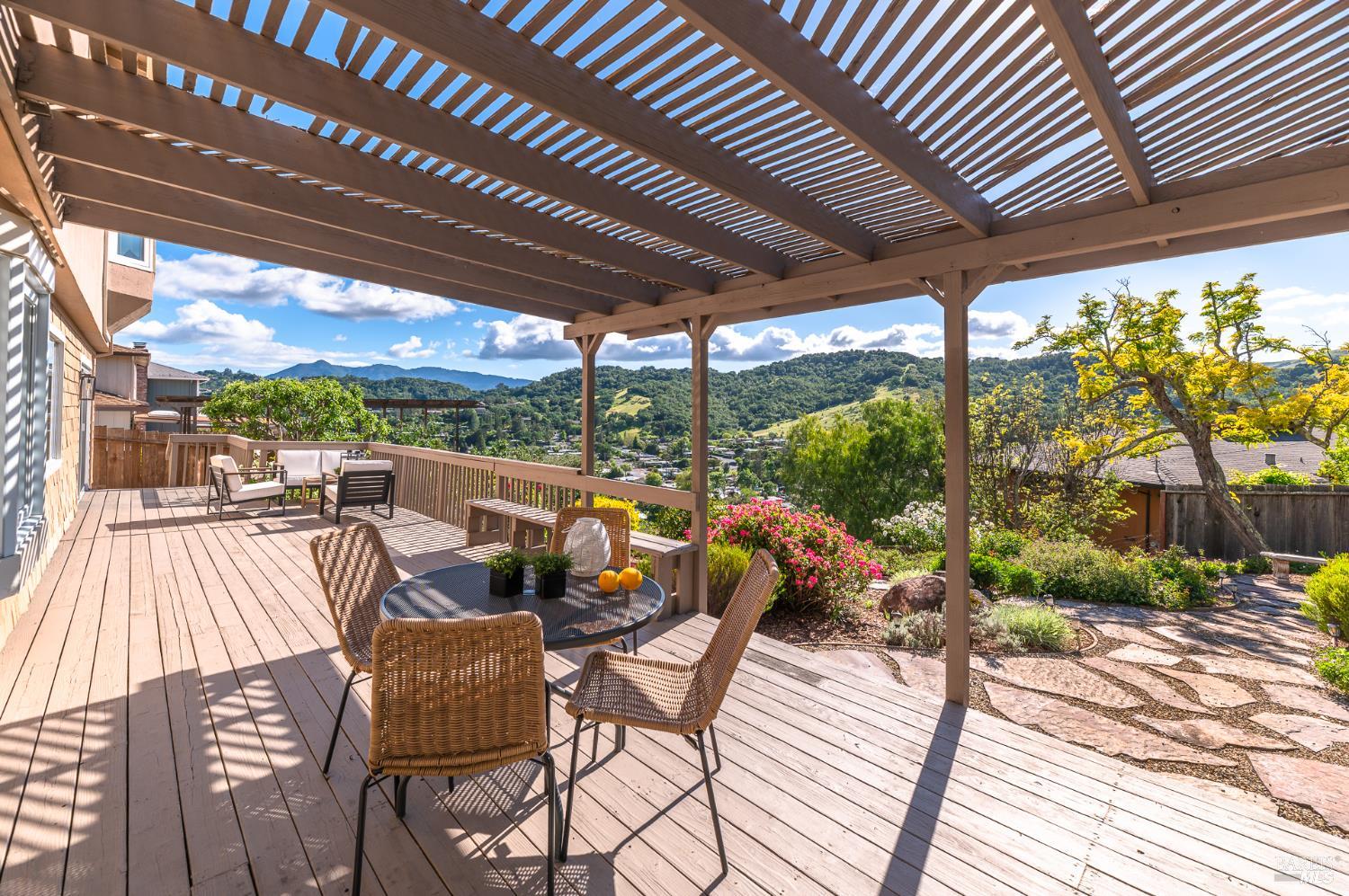 4 Galway Lane San Rafael, CA 94903 - Photo 8 of 45 a outdoor view with a sitting space