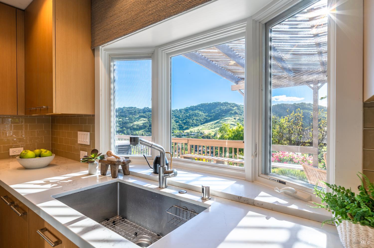 4 Galway Lane San Rafael, CA 94903 - Photo 10 of 45 a view of a sink and a large window