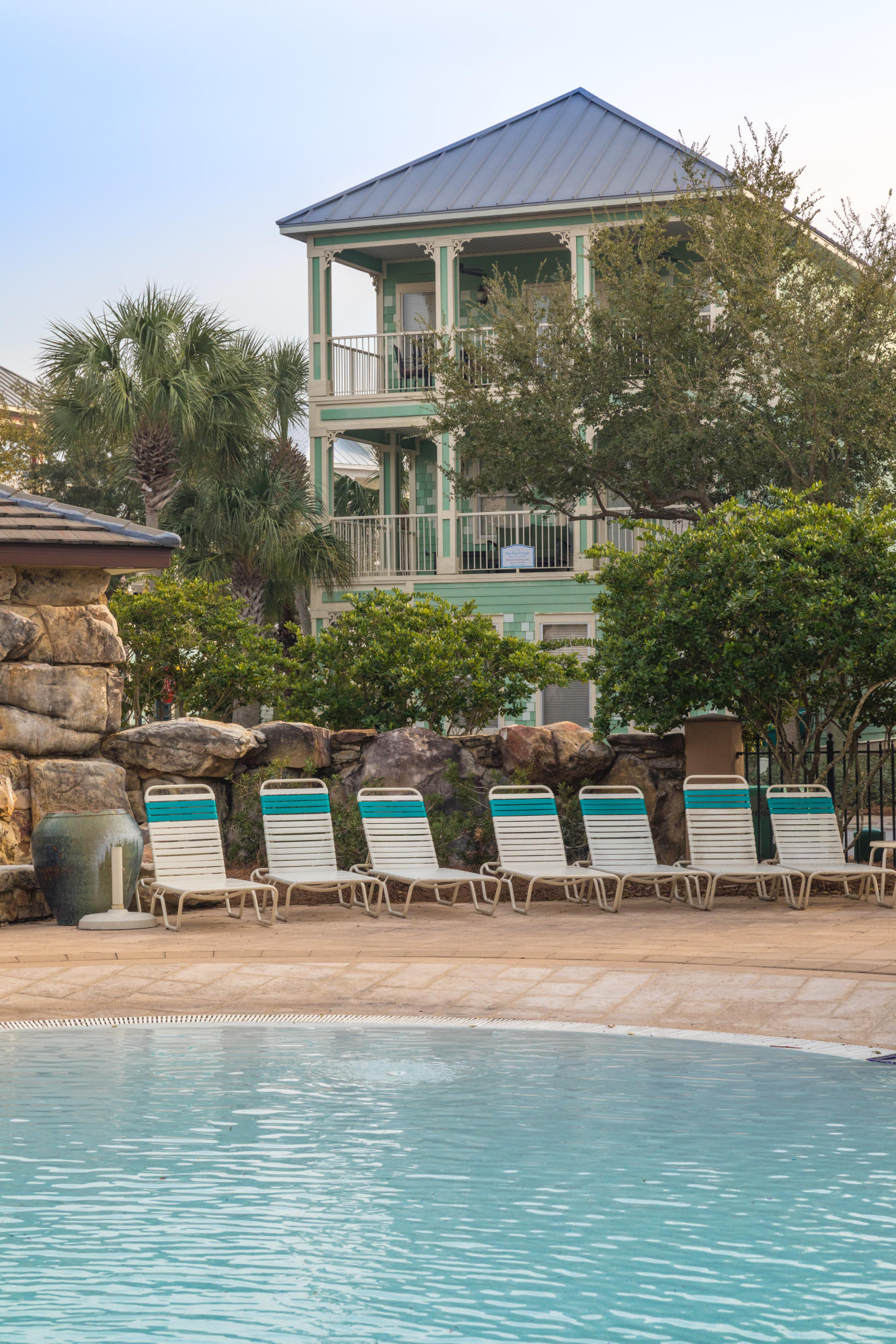 4554 Biscayne Way Destin, FL 32541 - Photo 4 of 24 a swimming pool with outdoor seating and yard