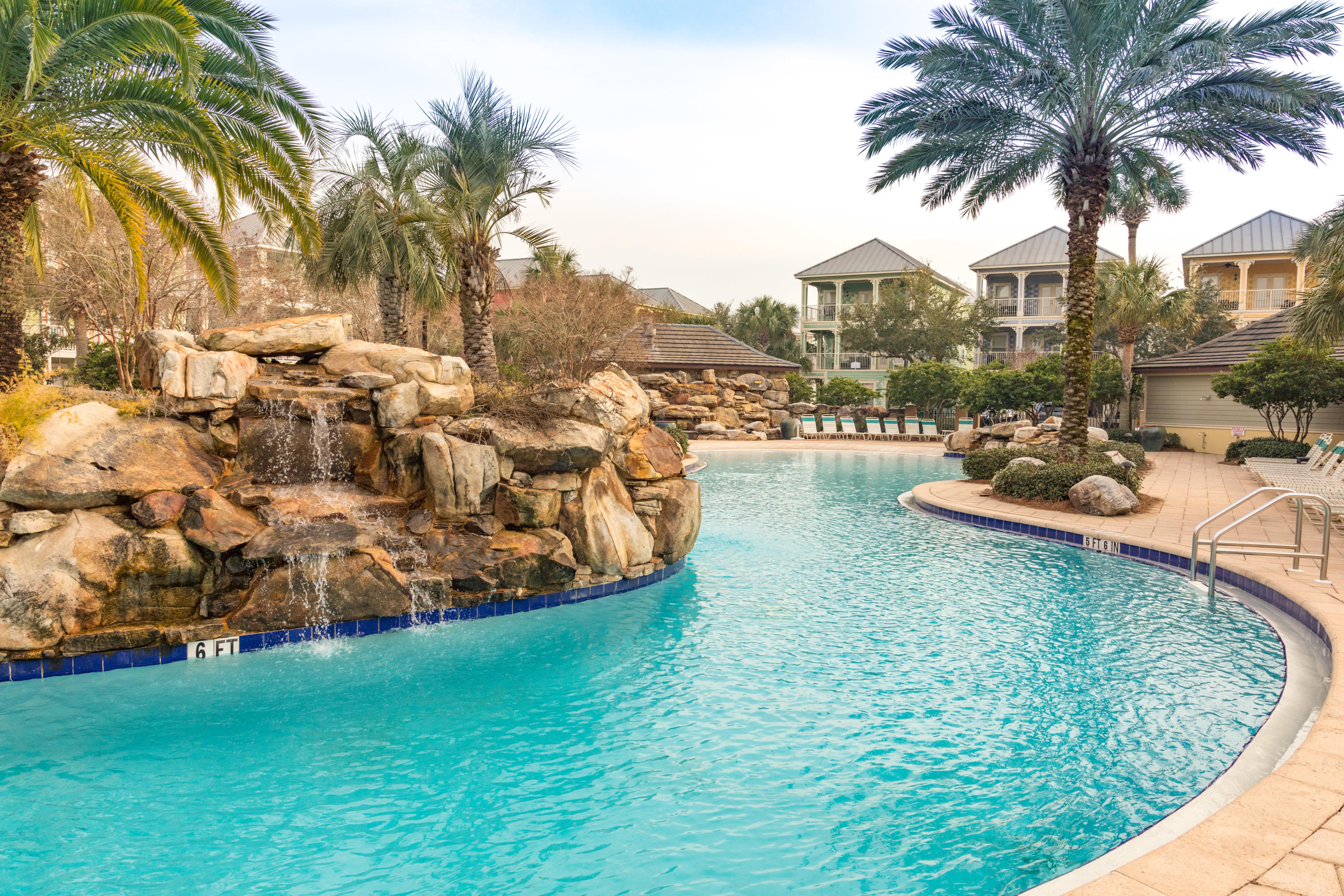 4554 Biscayne Way Destin, FL 32541 - Photo 6 of 24 a view of a house with a swimming pool and sitting area