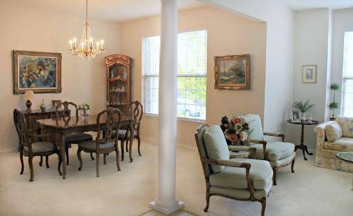 1871 Wagner Road Batavia, IL 60510 - Photo 7 of 16 a view of a dining room with furniture and a chandelier