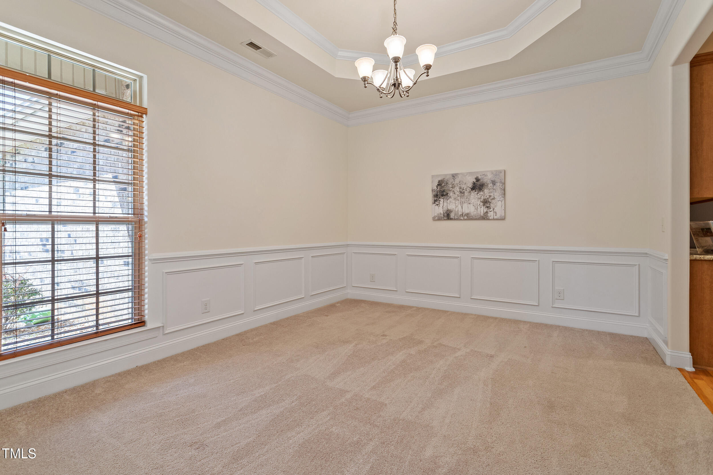 46 Spring Haven Lane Willow Spring, NC 27592 - Photo 7 of 50 wooden floor in an empty room with a window
