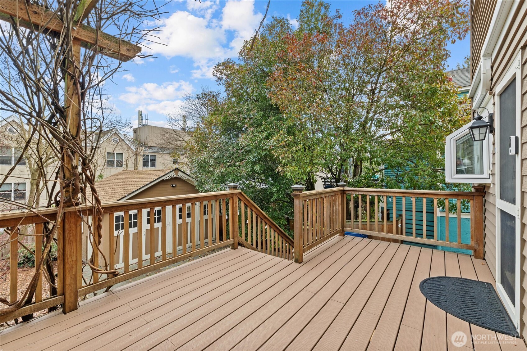 424 27th Avenue East Seattle, WA 98112 - Photo 23 of 36 a view of a wooden deck