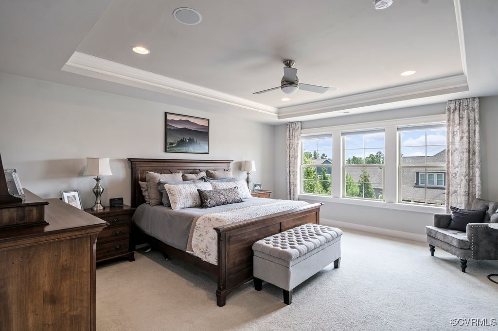 16413 Lambourne Road Midlothian, VA 23112 - Photo 17 of 33 a bedroom with a bed and a couch