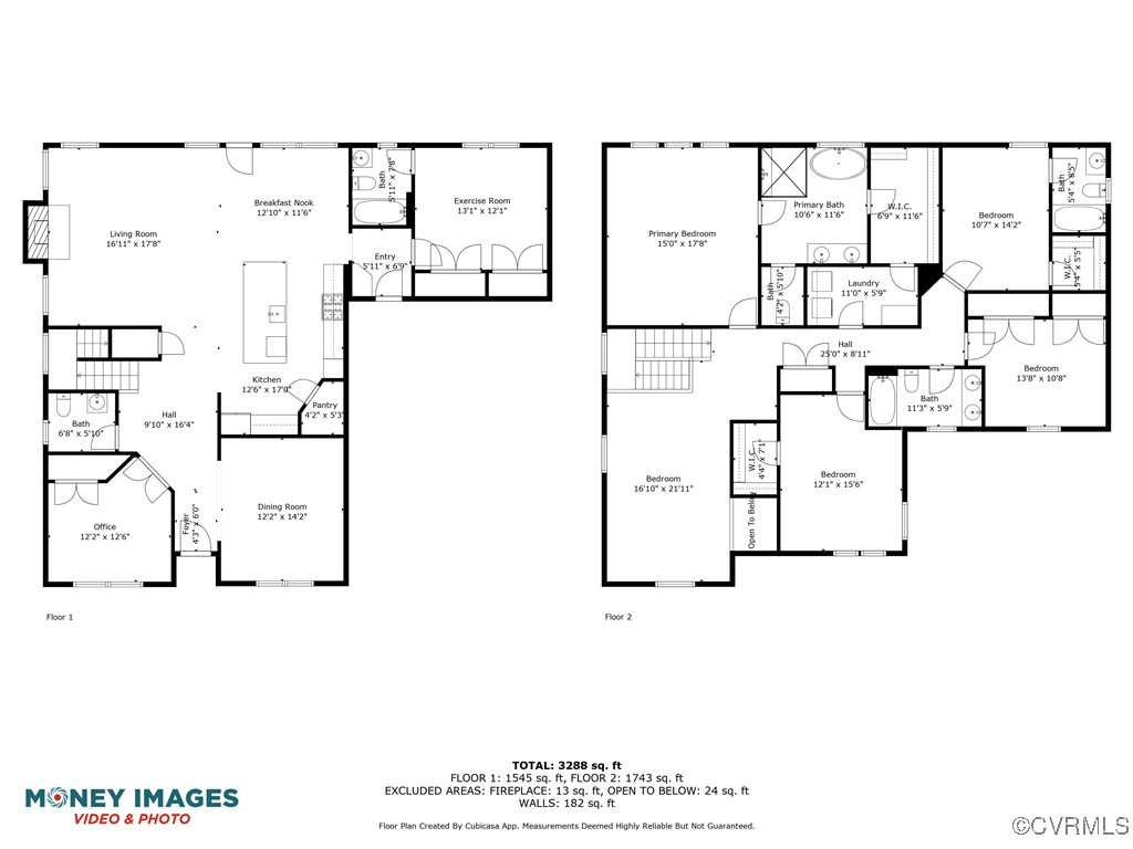 16413 Lambourne Road Midlothian, VA 23112 - Photo 33 of 33 a picture of a floor plan