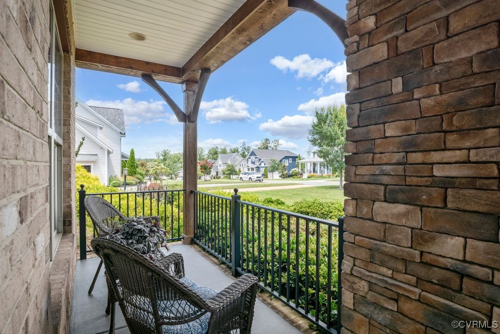 16413 Lambourne Road Midlothian, VA 23112 - Photo 5 of 33 a view of a balcony with chairs