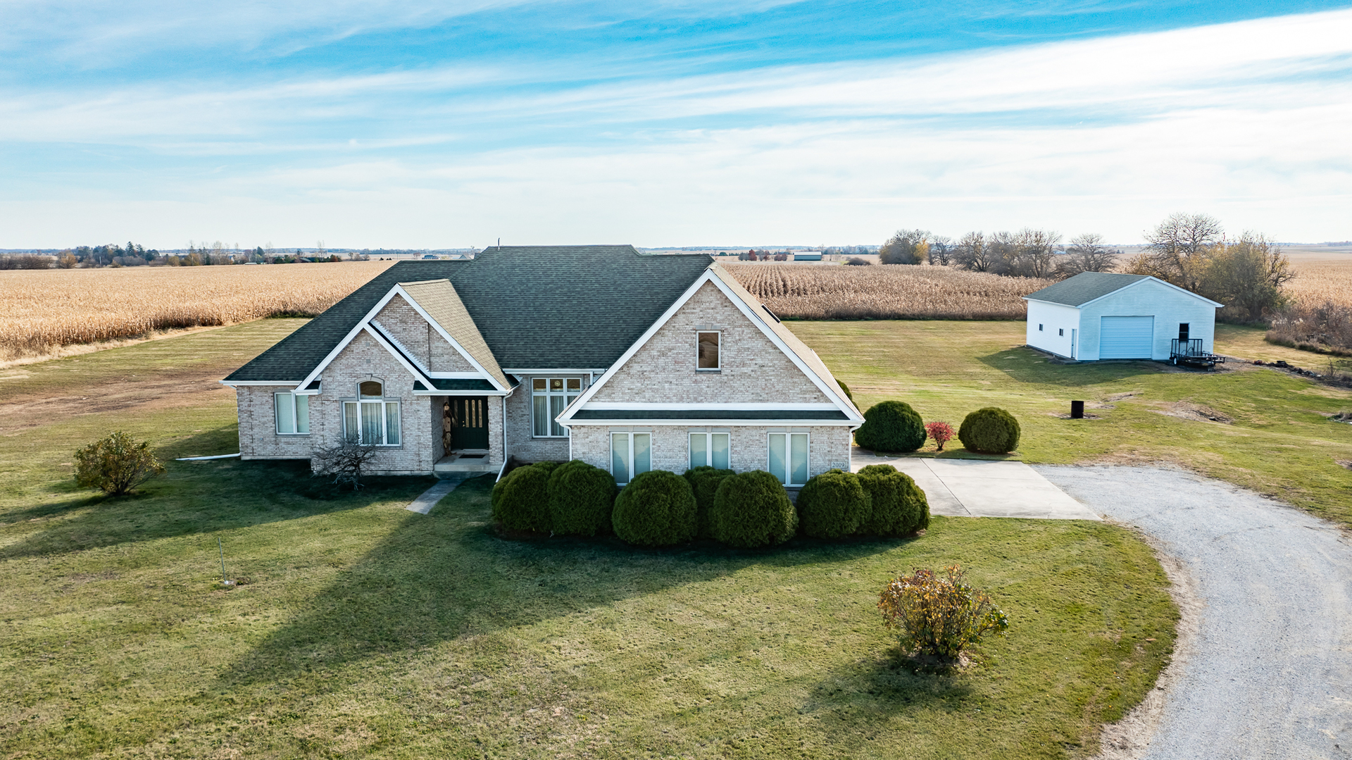2019 East Kentucky Road Beecher, IL 60401 - Photo 1 of 47 a view of a house with a backyard