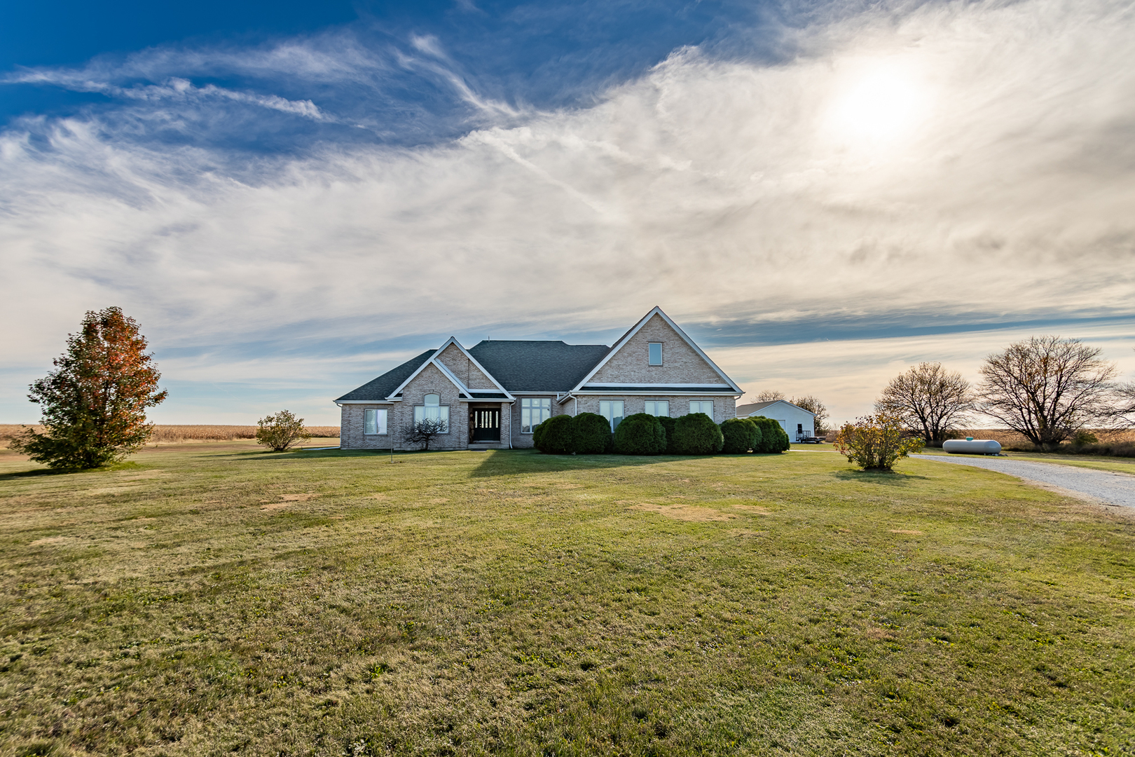 2019 East Kentucky Road Beecher, IL 60401 - Photo 4 of 47 a house with yard in front of it