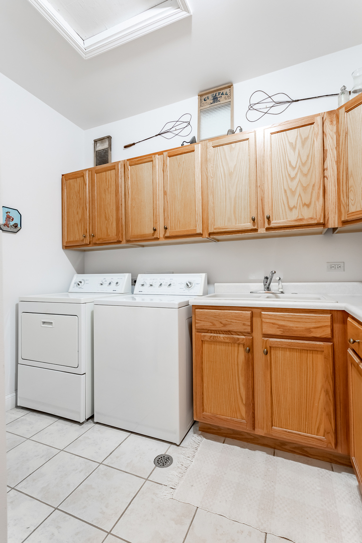 2019 East Kentucky Road Beecher, IL 60401 - Photo 47 of 47 a view of cabinets a sink and a stove in a kitchen