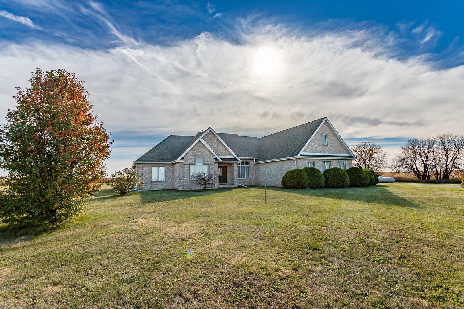 2019 East Kentucky Road Beecher, IL 60401 - Photo 5 of 47 a front view of a house with a yard
