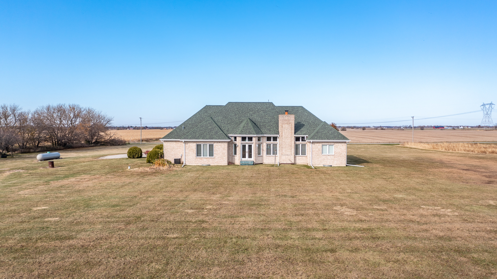 2019 East Kentucky Road Beecher, IL 60401 - Photo 10 of 47 a front view of a house with a yard and ocean view