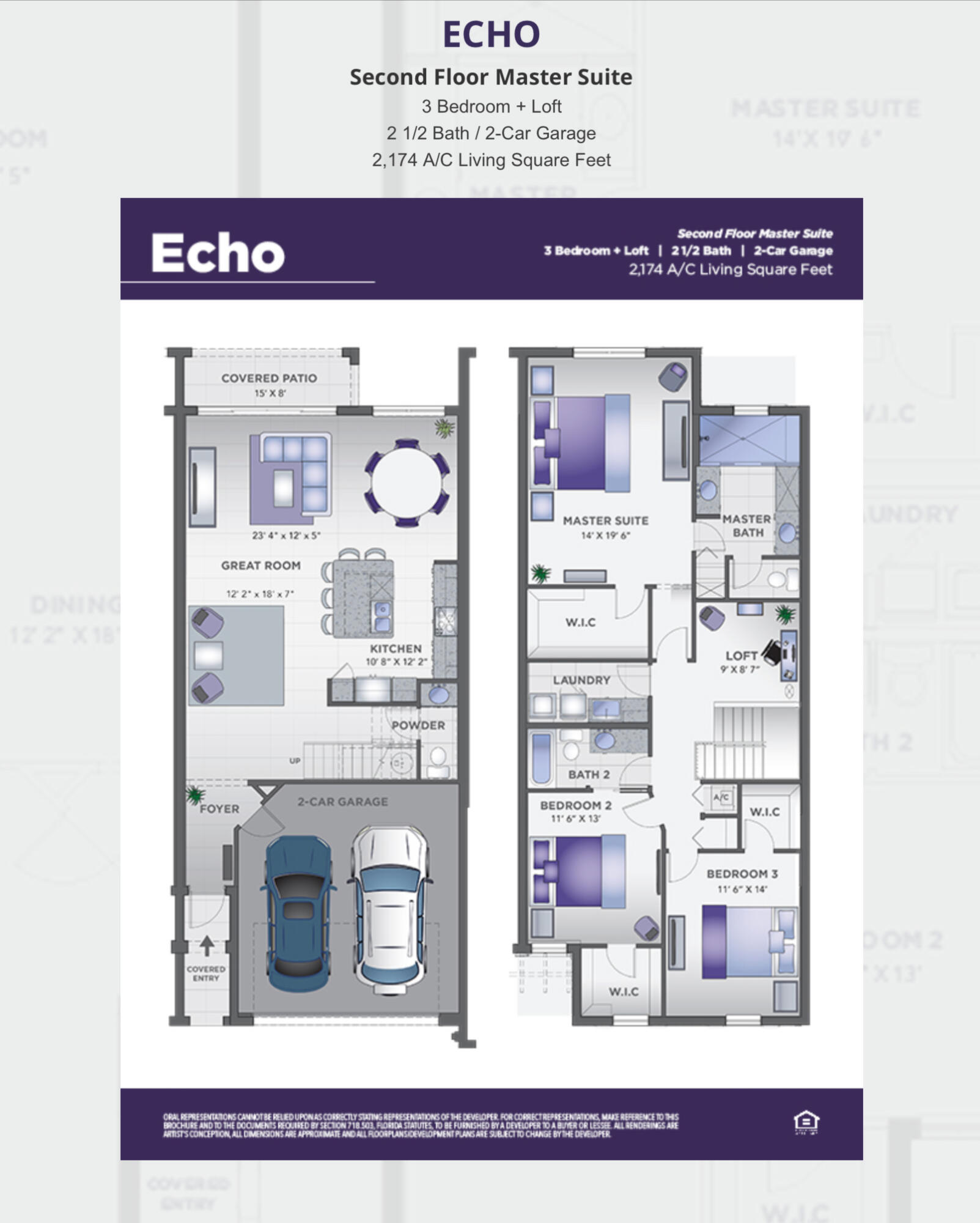 11425 Pointe Midtown Drive Palm Beach Gardens, FL 33418 - Photo 47 of 47 Floor Plan