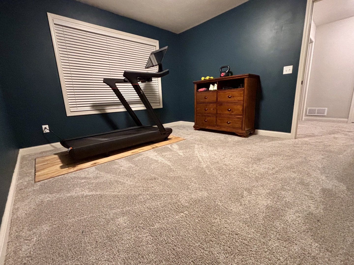 718 Cole Lane Mahomet, IL 61853 - Photo 15 of 22 a bedroom with a bed and a dresser