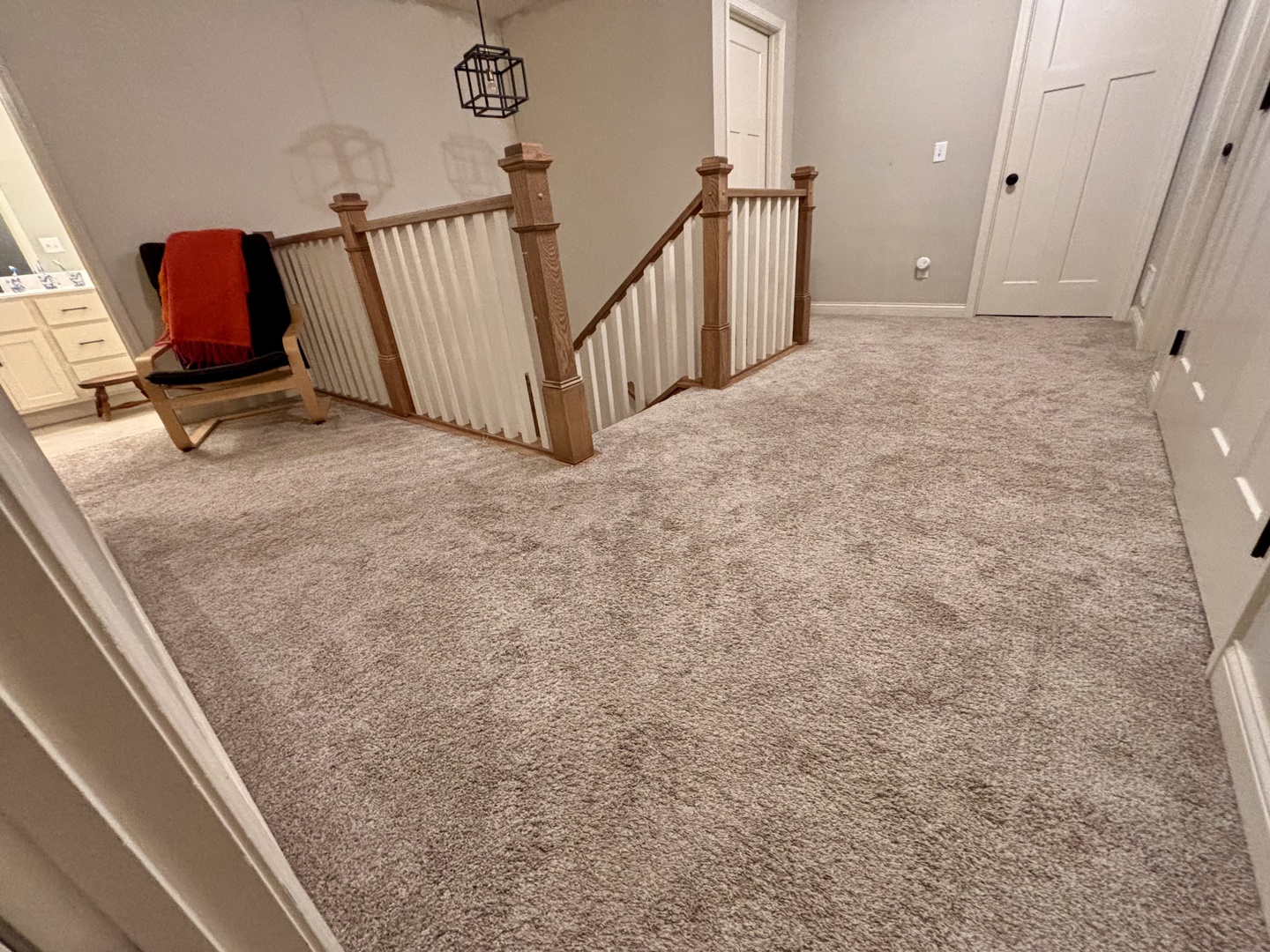 718 Cole Lane Mahomet, IL 61853 - Photo 10 of 22 a view of a livingroom with staircase