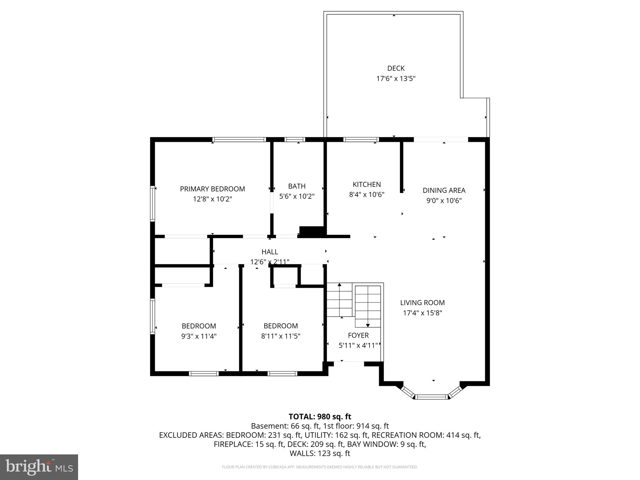 124 Woodland Road Gaithersburg, MD 20877 - Photo 63 of 79 a picture of a floor plan