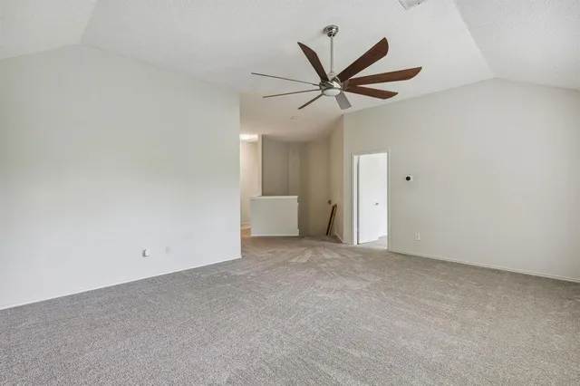 a view of a room with closet and wooden floor