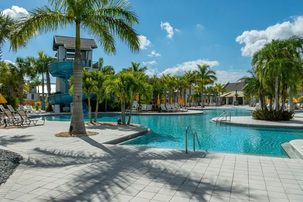 a view of a swimming pool