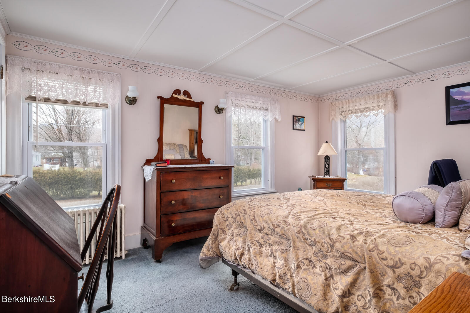 1115 North Hoosac Road Williamstown, MA 01267 - Photo 13 of 16 a bedroom with a bed and a dresser