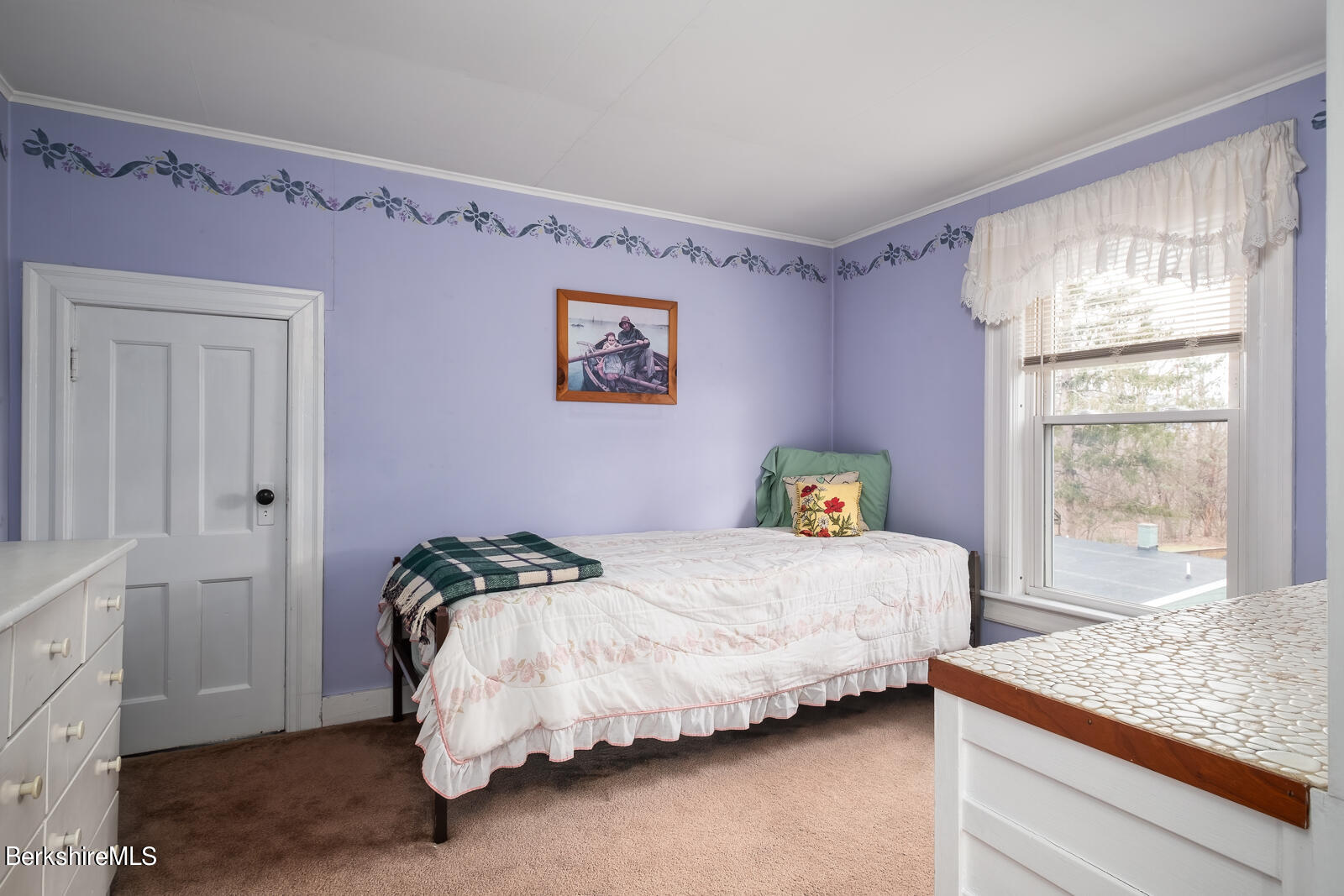 1115 North Hoosac Road Williamstown, MA 01267 - Photo 14 of 16 a bedroom with a bed and a window