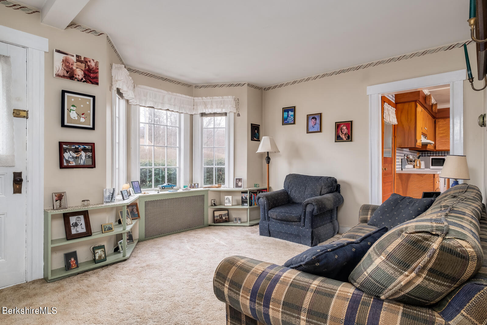 1115 North Hoosac Road Williamstown, MA 01267 - Photo 9 of 16 a bedroom with furniture and a large window