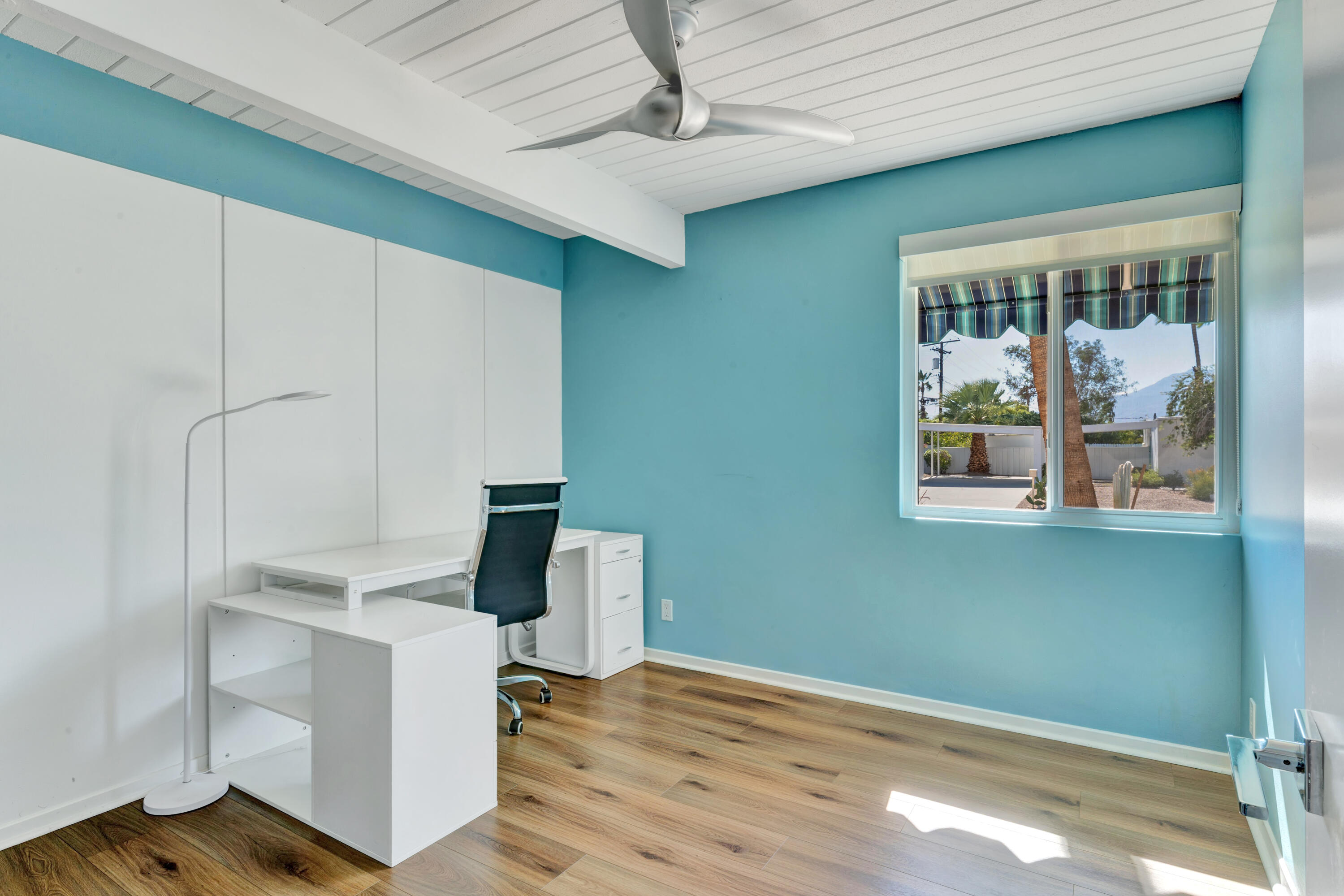 600 East Alexander Way Palm Springs, CA 92262 - Photo 17 of 43 a view of workspace with furniture and window