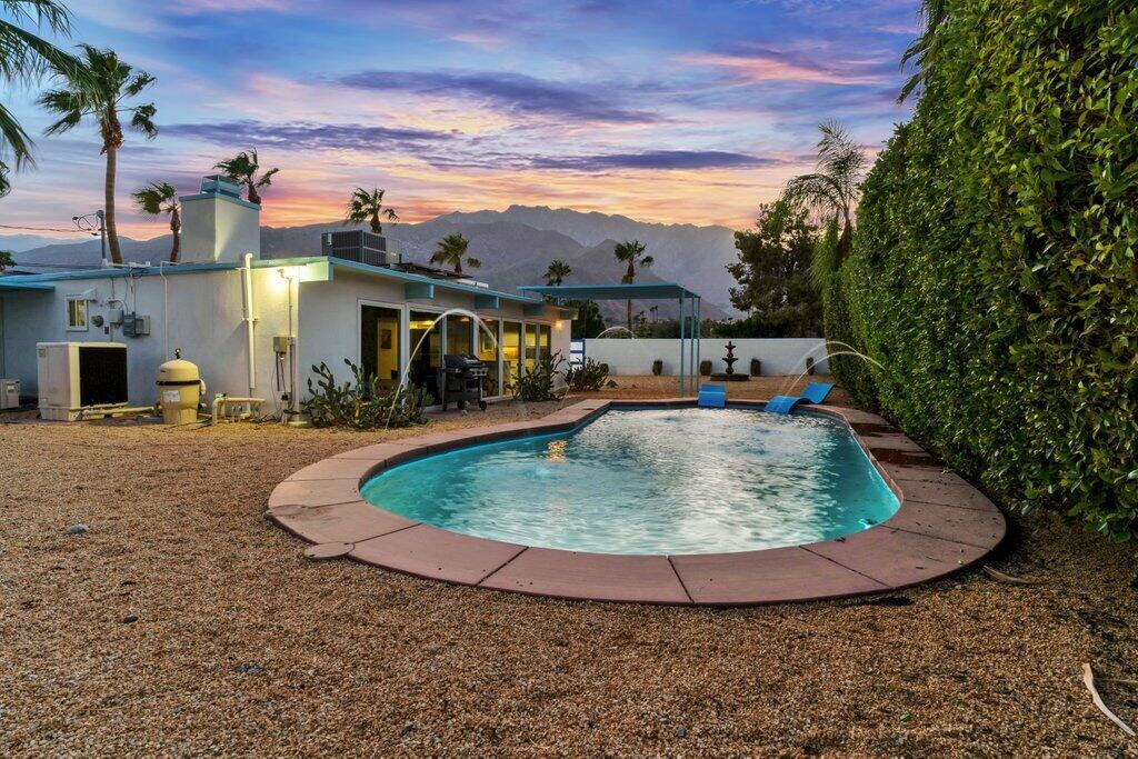 600 East Alexander Way Palm Springs, CA 92262 - Photo 39 of 43 an aerial view of a house