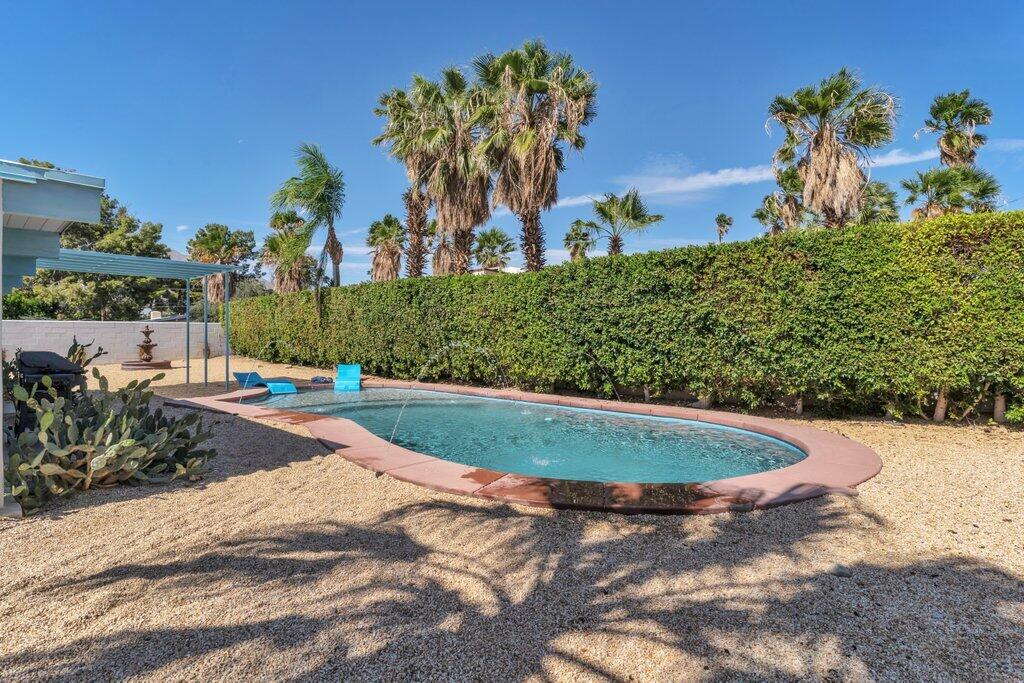 600 East Alexander Way Palm Springs, CA 92262 - Photo 8 of 43 a view of a backyard