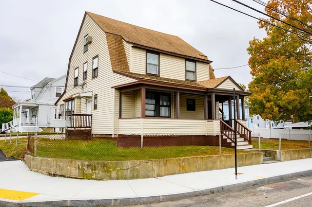 a view of a house with a swimming pool