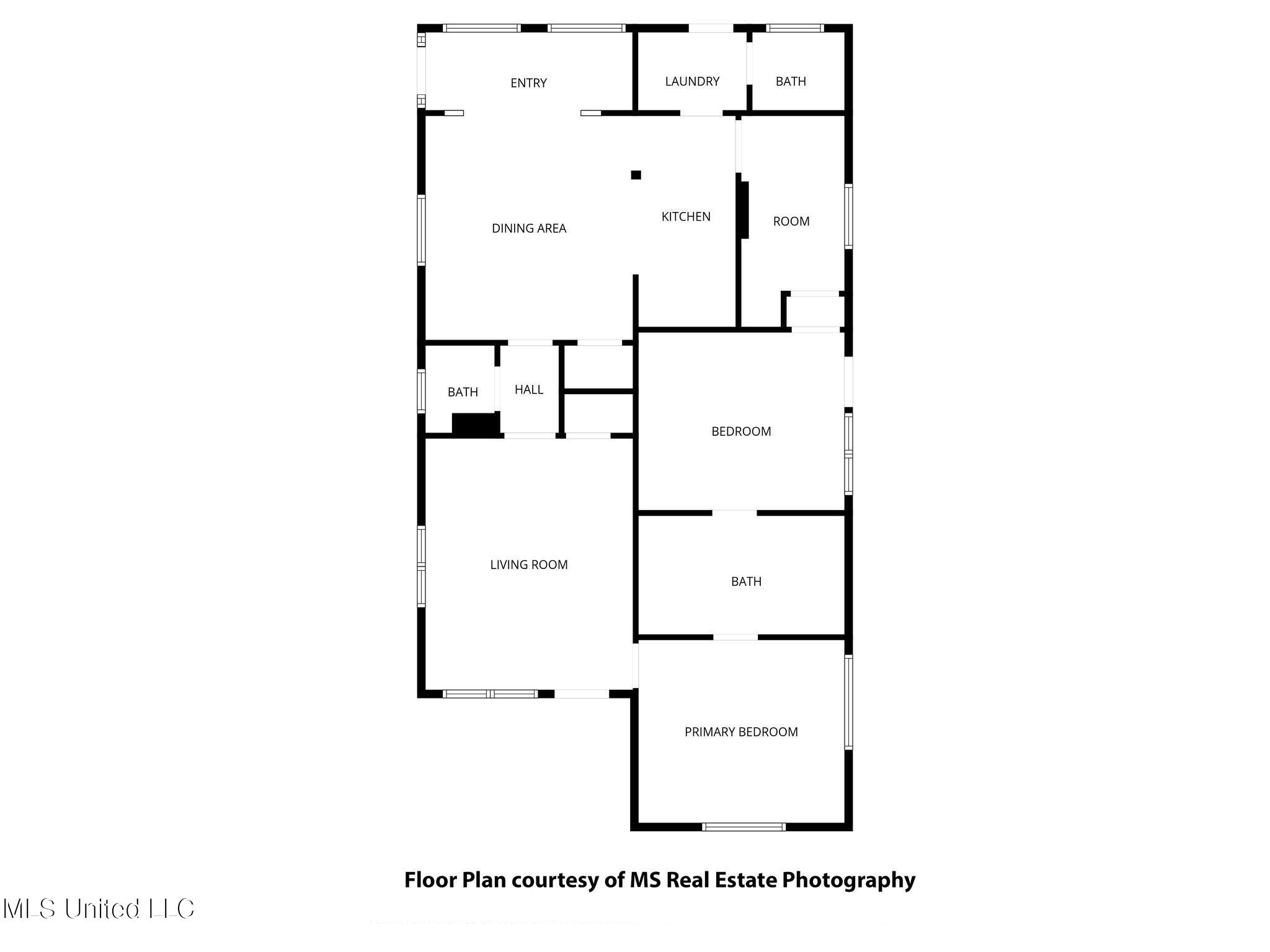 1702 23rd Avenue Gulfport, MS 39501 - Photo 23 of 23 Floor Plan- 2224