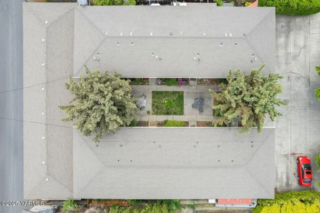 a picture of a bench in front of a door