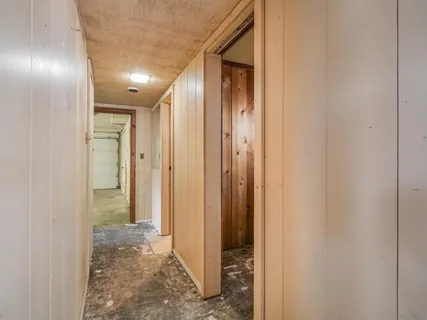 a view of a bathroom with shower