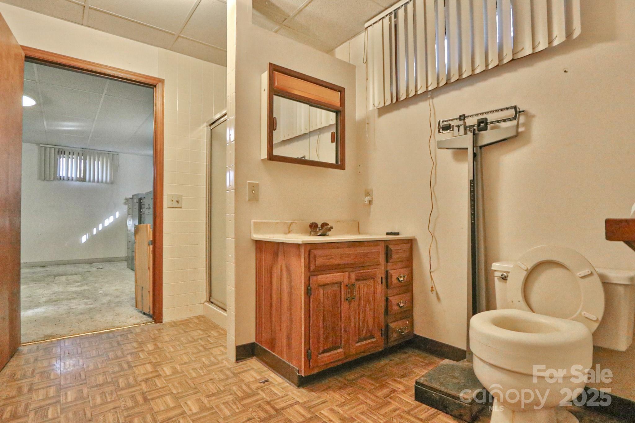 5313 Friendship Circle Road East Bend, NC 27018 - Photo 17 of 48 a bathroom with a sink a toilet and shower