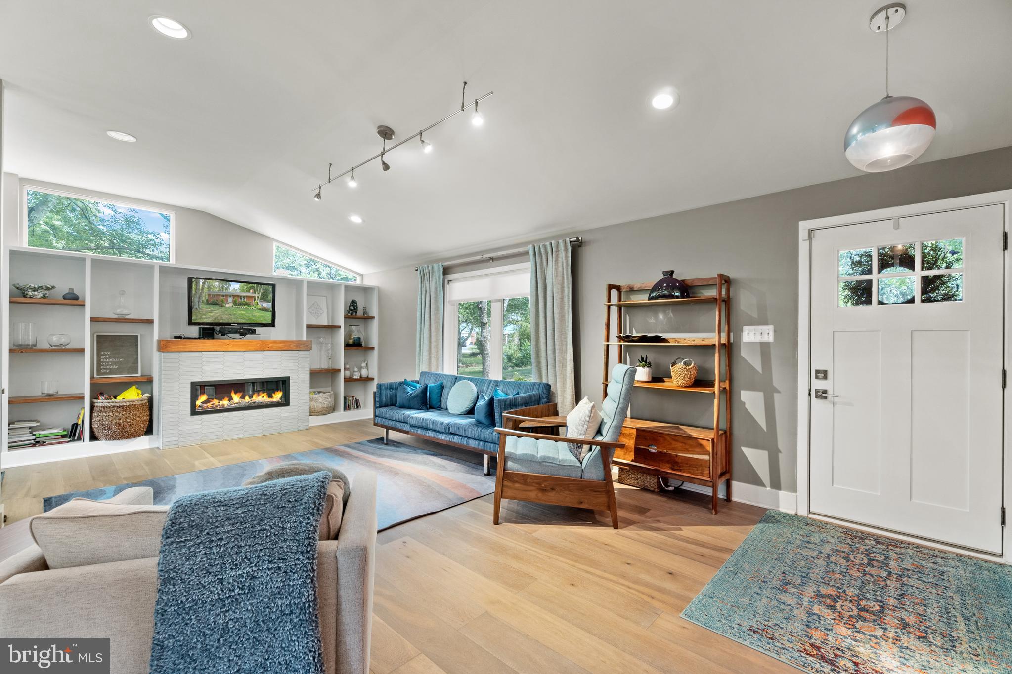 3332 Ellis Court Falls Church, VA 22042 - Photo 3 of 37 Cozy fireplace accented by tons of natural light