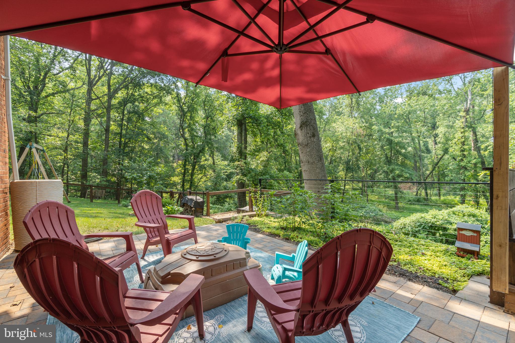 3332 Ellis Court Falls Church, VA 22042 - Photo 32 of 37 Custom paver patio