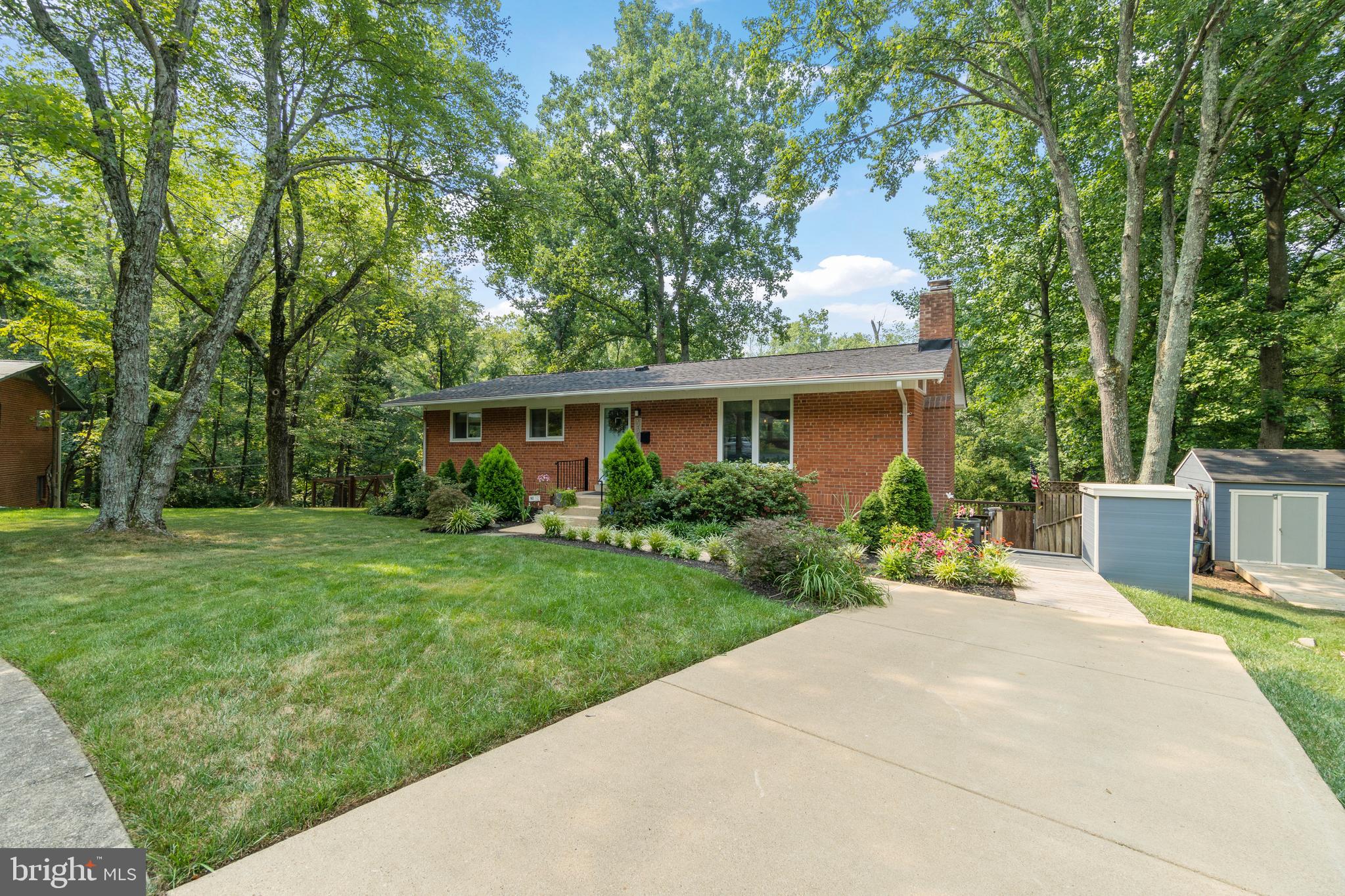 3332 Ellis Court Falls Church, VA 22042 - Photo 37 of 37 Large driveway - property sits on a cul de sac
