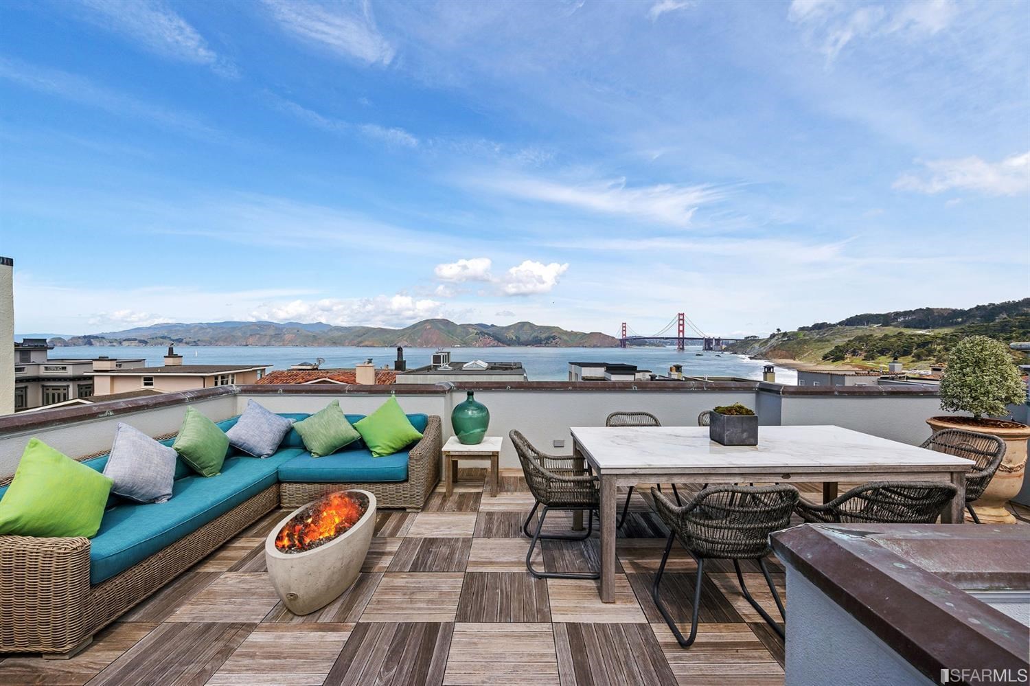 135 Sea Cliff Avenue San Francisco, CA 94121 - Photo 41 of 69 an outdoor space with furniture and garden view