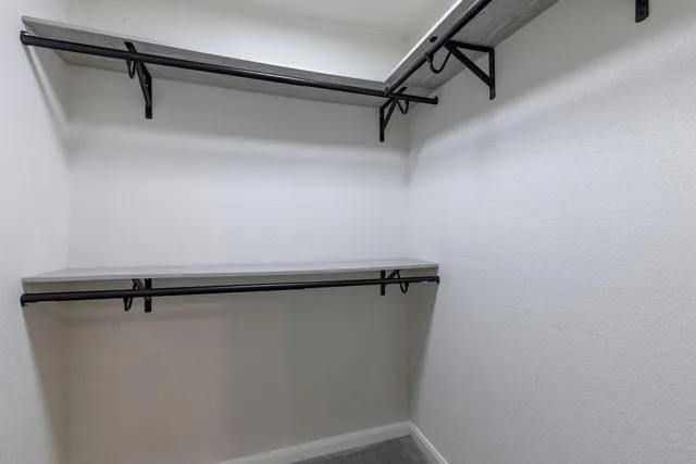 a view of a rack on the wall