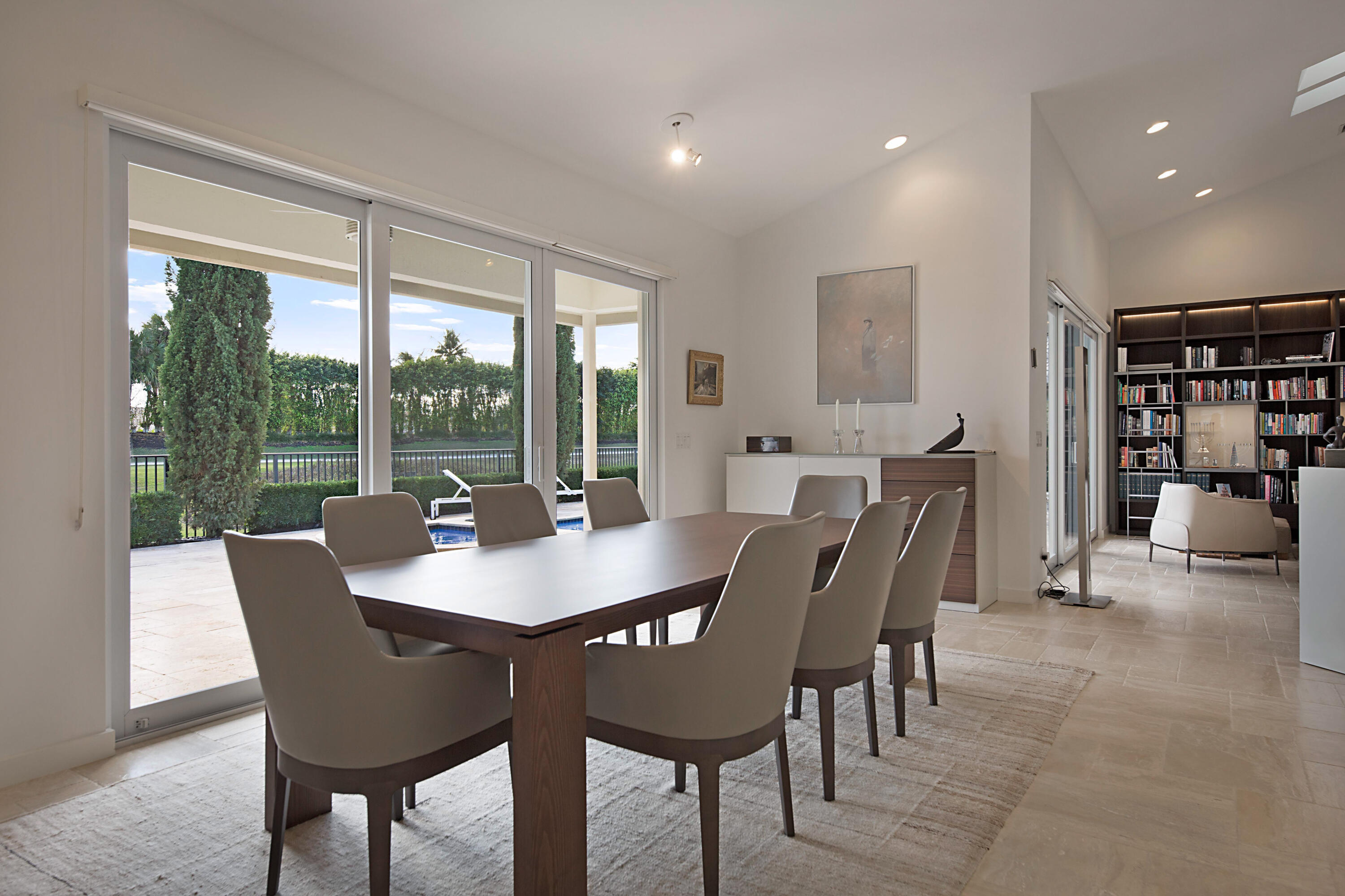 7316 Mandarin Drive Boca Raton, FL 33433 - Photo 12 of 45 a view of a dining room with furniture window and outside view
