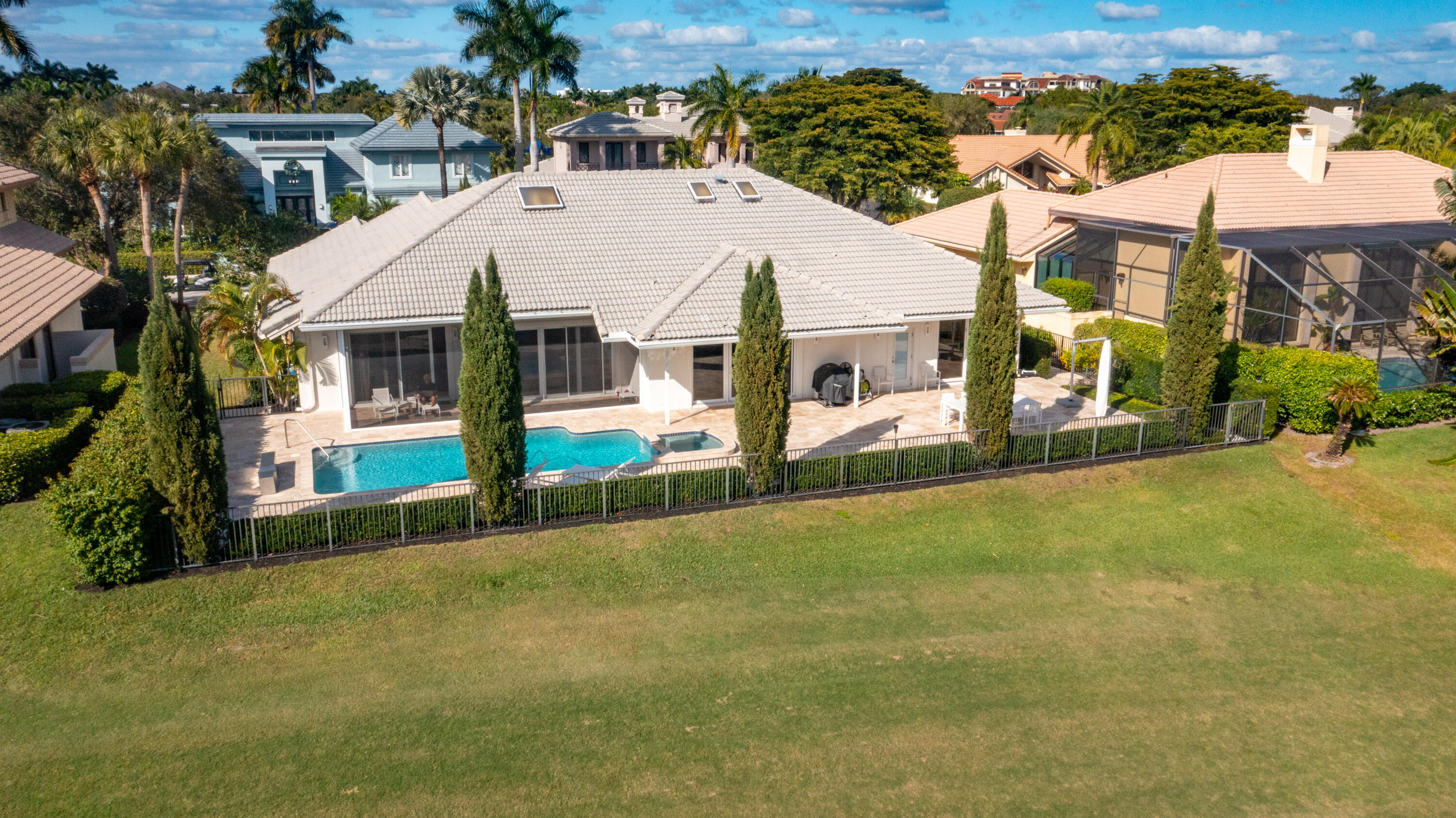 7316 Mandarin Drive Boca Raton, FL 33433 - Photo 41 of 45 an aerial view of a house