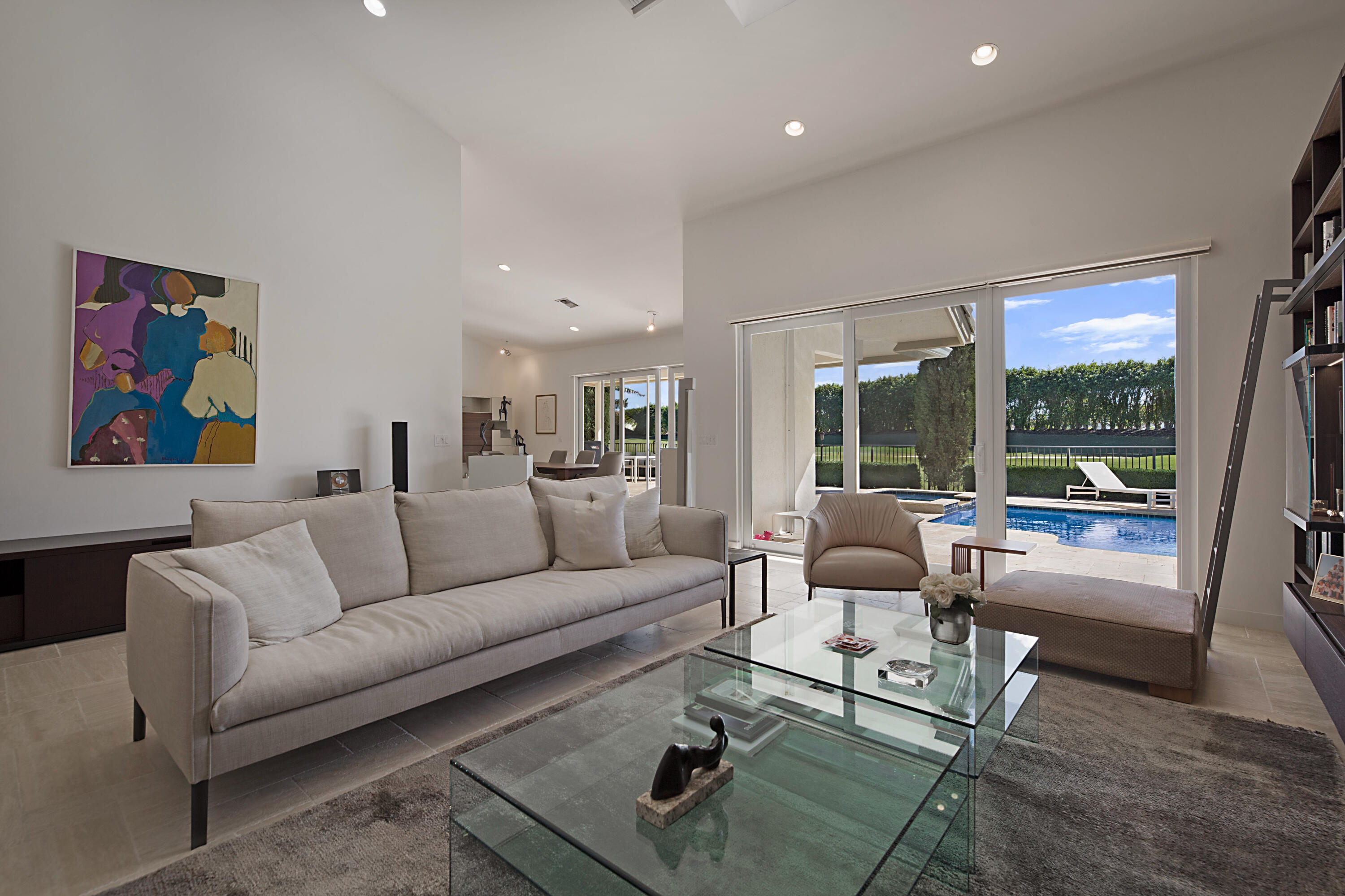 7316 Mandarin Drive Boca Raton, FL 33433 - Photo 9 of 45 a living room with furniture and a large window