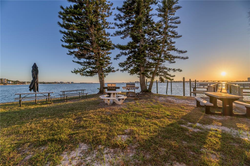 100 Pierce Street, Unit 1102 Clearwater, FL 33756 - Photo 26 of 45 a view of a lake with a building in the background