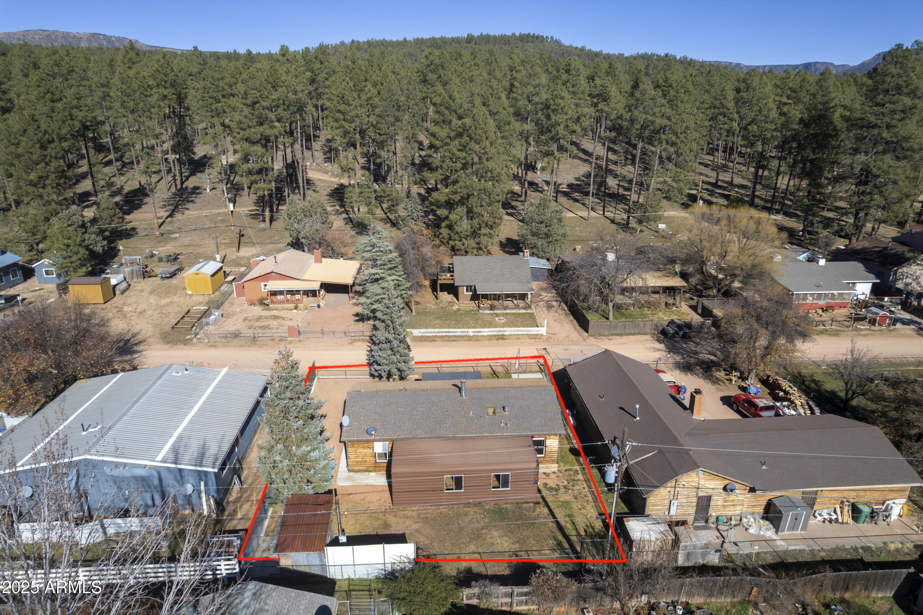 221 Standage Drive Payson, AZ 85541 - Photo 27 of 27 an aerial view of a city