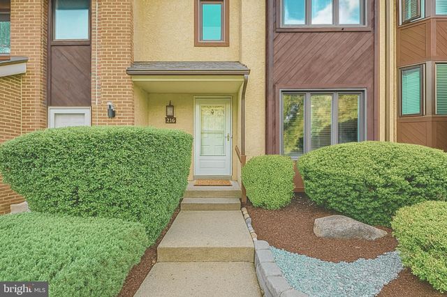 a view of a garden with pathway