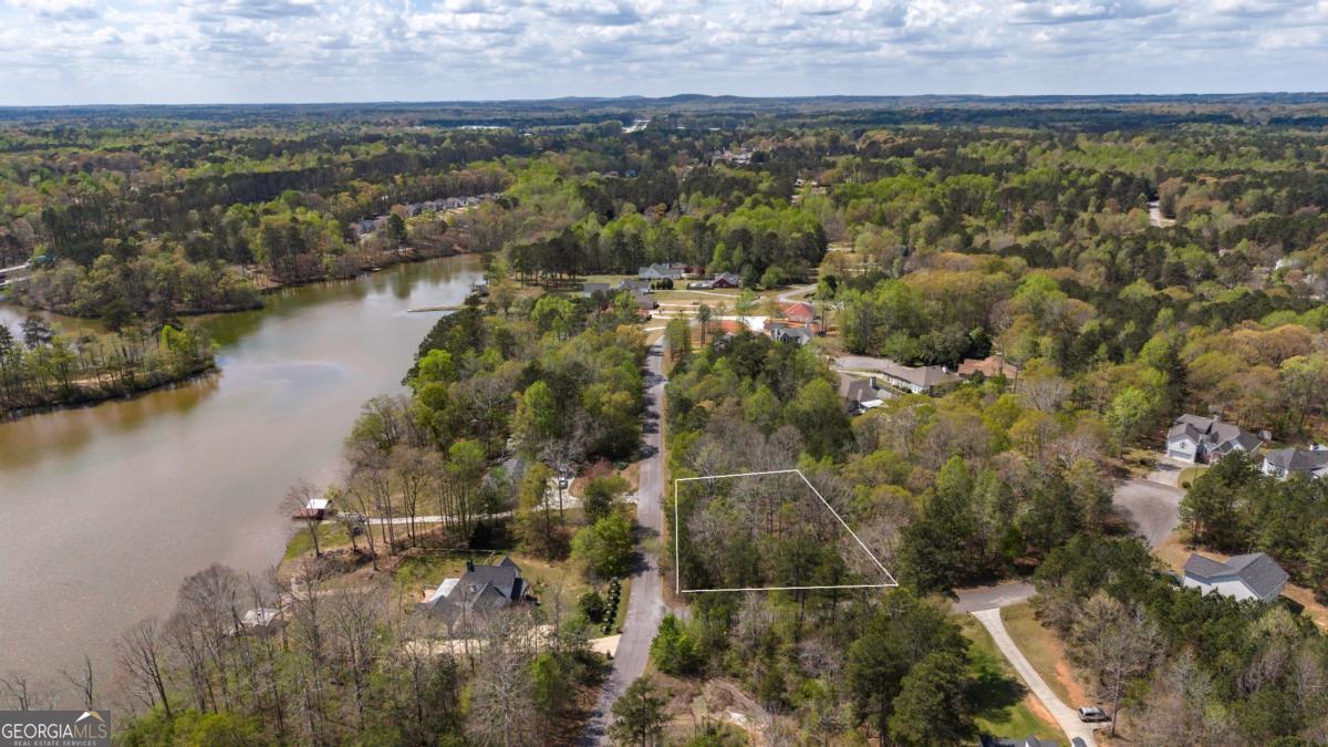 316 Lakeridge Drive Temple, GA 30179 - Photo 3 of 4 an aerial view of residential building and lake