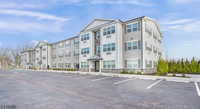 a front view of a building