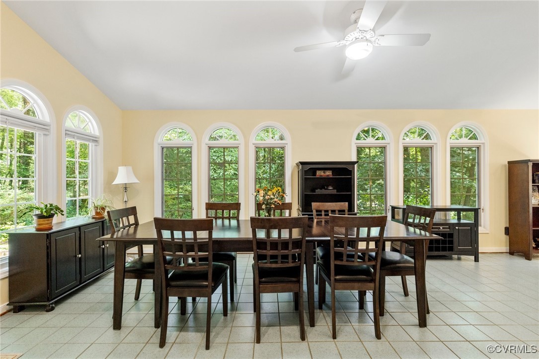 4018 Timber Ridge Road Midlothian, VA 23112 - Photo 16 of 43 a view of a dining room with furniture window and outside view